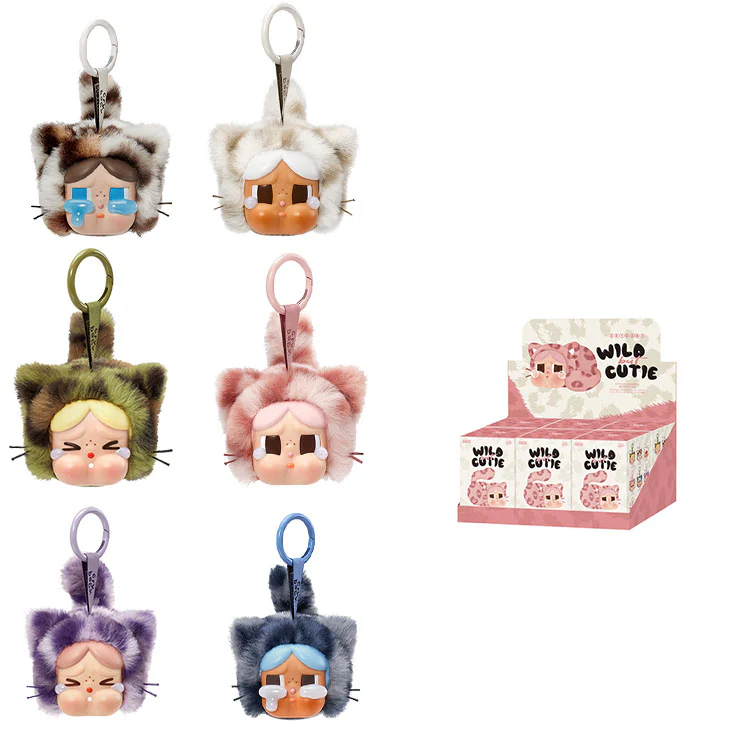 POP MART Crybaby Wild But Cutie Series Camo Cutie Vinyl Plush Pendant