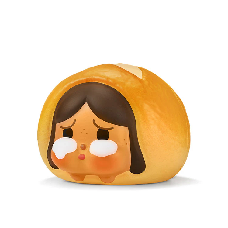 POP MART Cute Grainy Baked Puffy Collection CRYBABY Slow Rebound Plush - Image 2