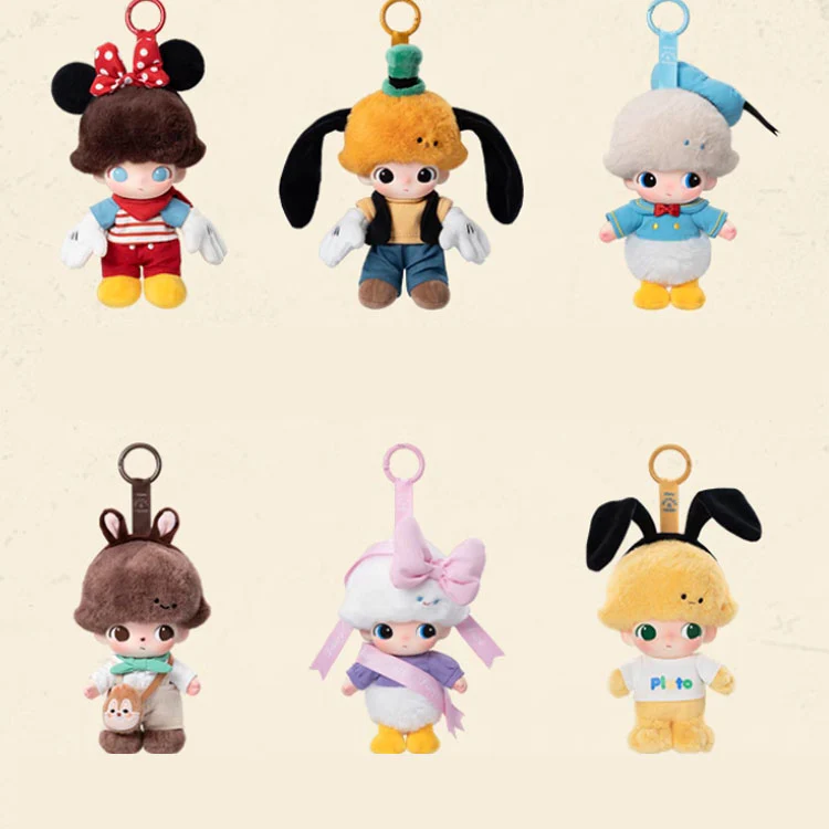 POP MART Dimoo World X Disney Series Vinyl Plush Keychain Single Blind Box - Image 8