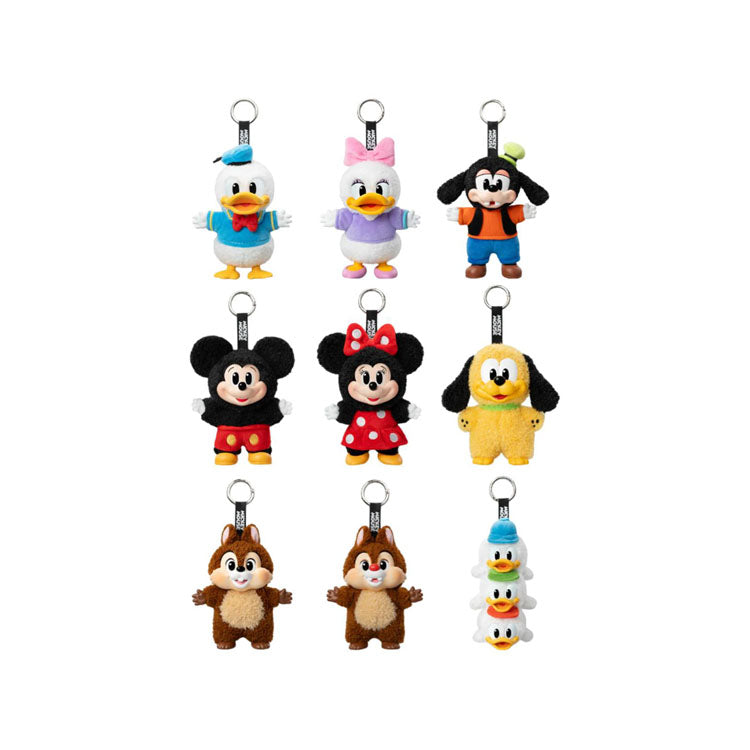 POP MART Disney Mickey Family Together Series Minnie Plush Keychain - Image 13