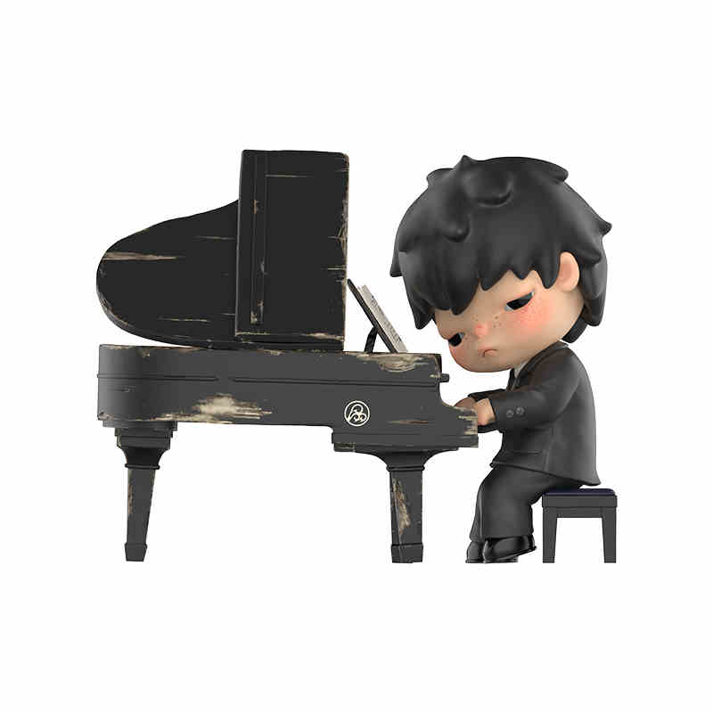 POP MART Hirono The Pianist Figure - Image 2