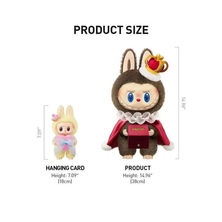 POP MART LABUBU THE MONSTERS Tangjiao Plush Queen - Image 2