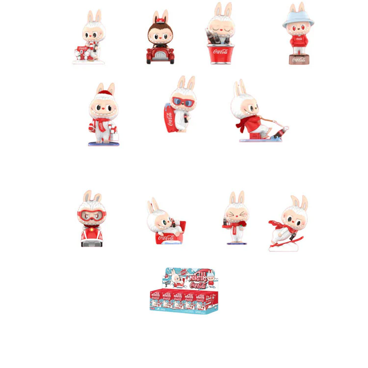 POP MART LABUBU THE MONSTERS Coca Cola Collection Mystery Boxes - Image 3