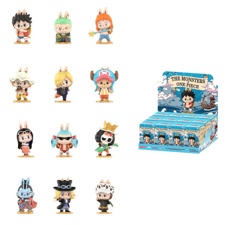 POP MART Labubu The Monsters X One Piece Series Single Mystery Box - Image 3
