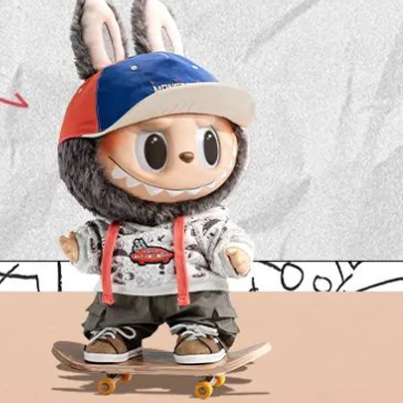 POP MART Labubu The Monsters X Vans Oldskool Monsters Forever Vinyl Plush Doll - Image 3