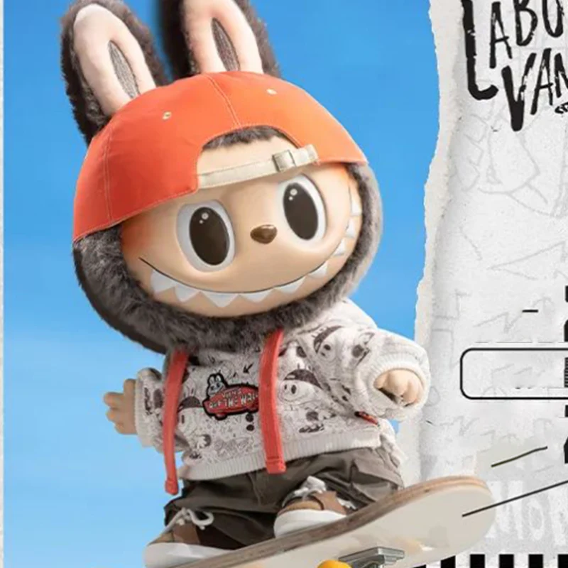 POP MART Labubu The Monsters X Vans Oldskool Monsters Forever Vinyl Plush Doll - Image 4