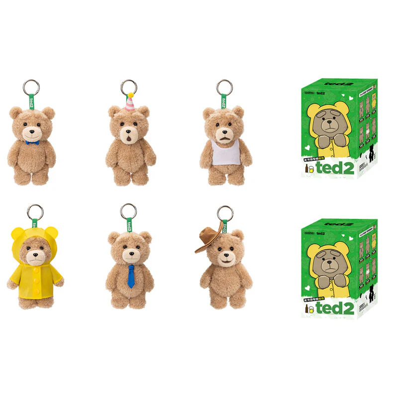 POP MART POP MART Ted2 Teddy Bear Action Plush Pendant Series - Image 10