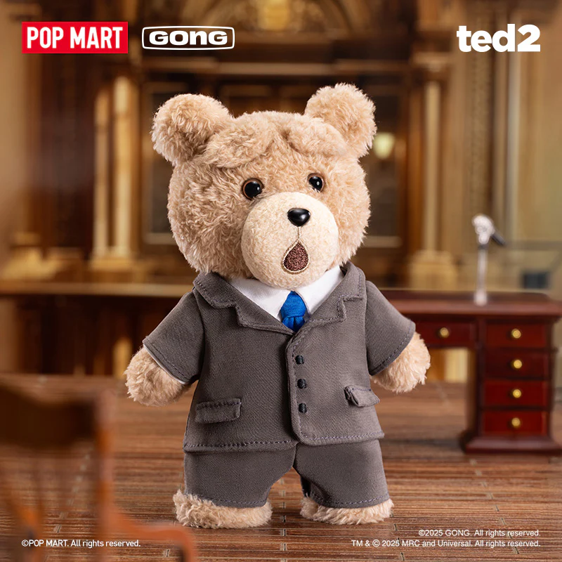 POP MART POP MART Ted2 Teddy Bear Action Plush Pendant Series - Image 8