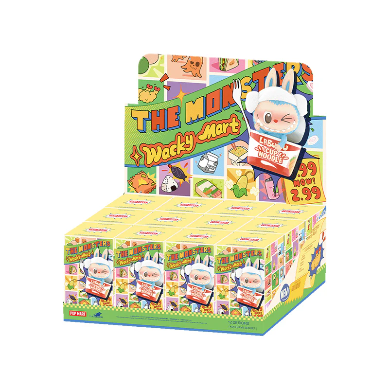 POP MART THE MONSTERS Convenience Store Collection Figure Mystery Boxes Single Mystery Box/Full Box 12 Pcs - Image 3