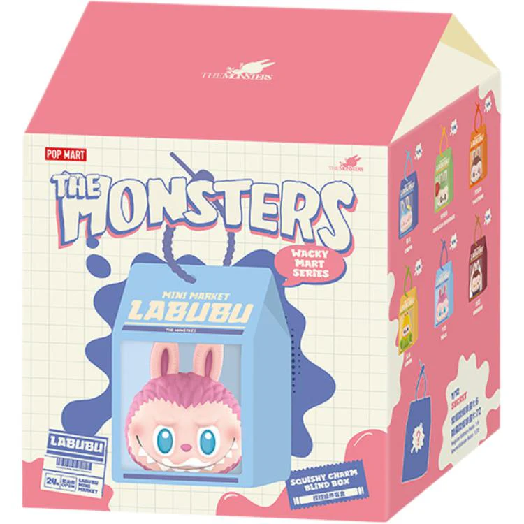 POP MART THE MONSTERS Weird Convenience Store Series Squeeze Pendant Mystery Boxes - Image 2