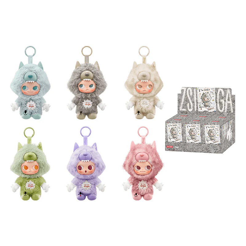 POP MART ZSIGA I'm Zsiga Series-Vinyl Plush Pendant Mystery Boxes - Image 3