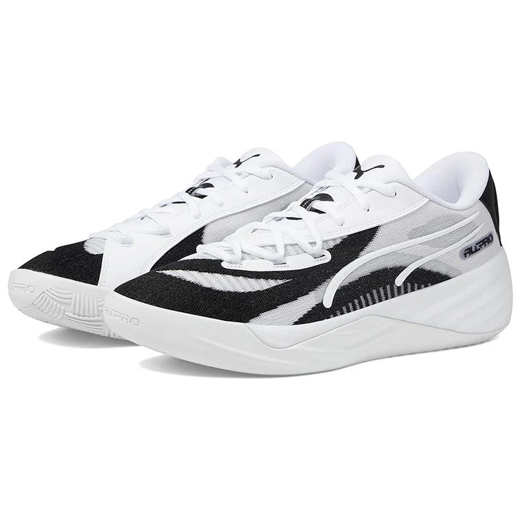 Puma All-Pro Nitro White Black - Image 3