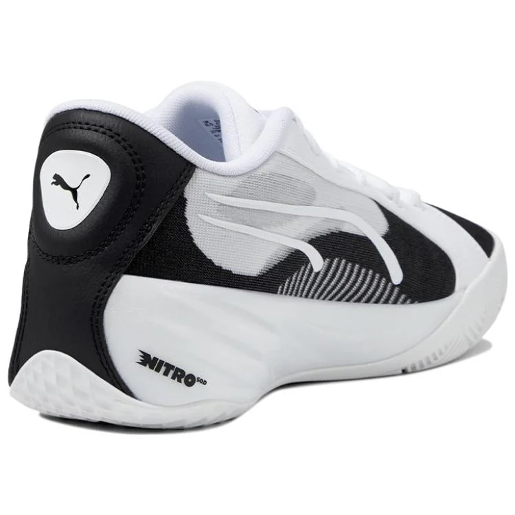 Puma All-Pro Nitro White Black - Image 4
