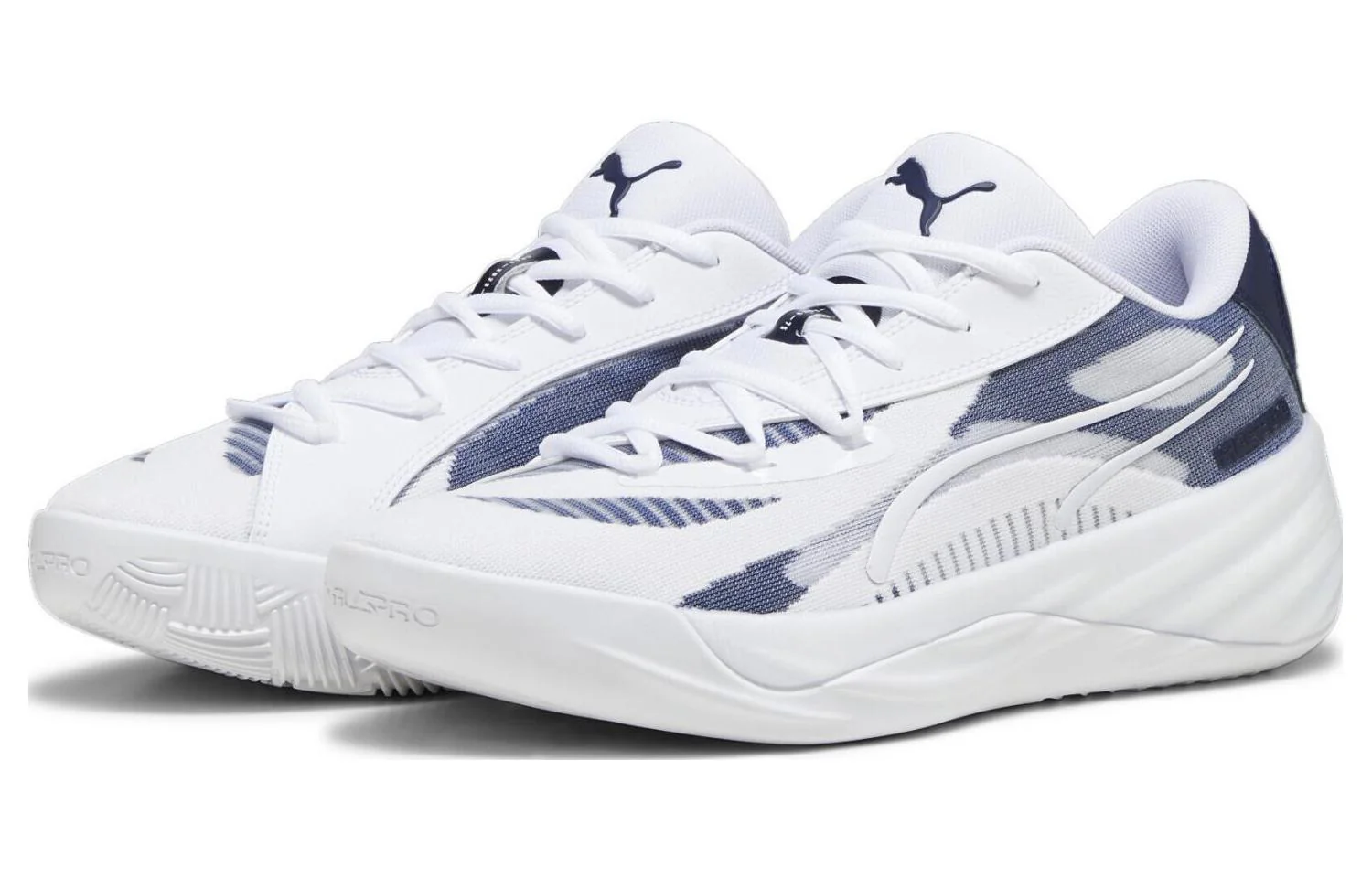 Puma All-Pro Nitro White Navy - Image 3