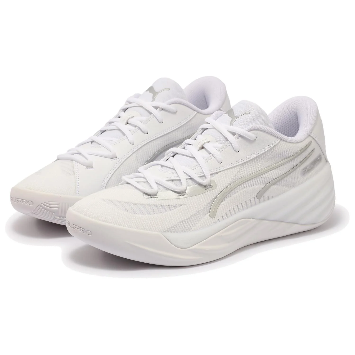 PUMA All Pro Nitro 'White Silver' - Image 3