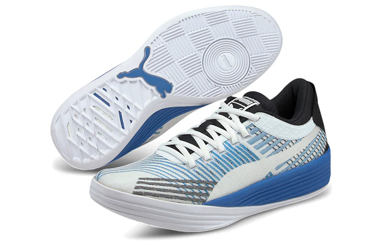PUMA Clyde All Pro 'Black White Blue' - Image 5