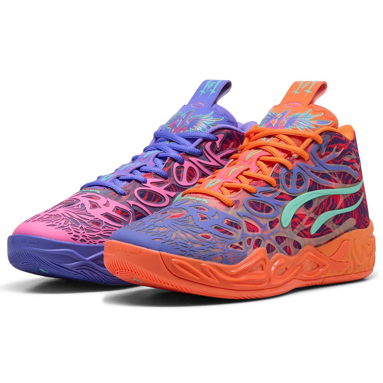 PUMA LaMelo Ball MB.04 Lo 'Purple Orange' - Image 3