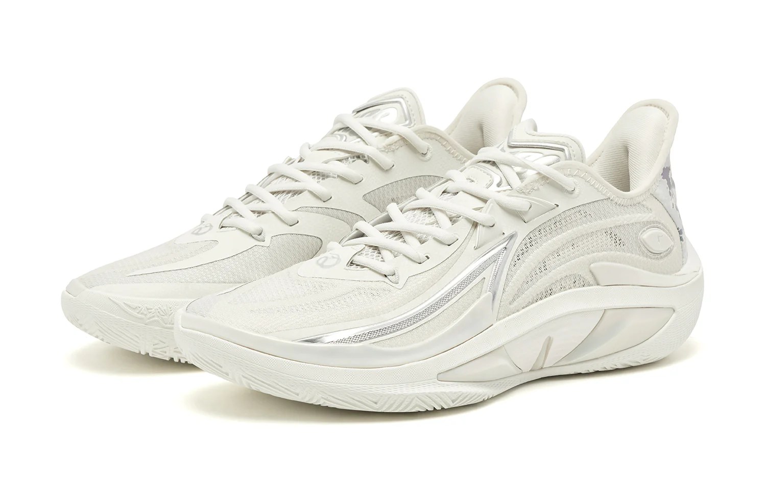 QIAODAN Fang 4.0 'Birch White Silver' - Image 3
