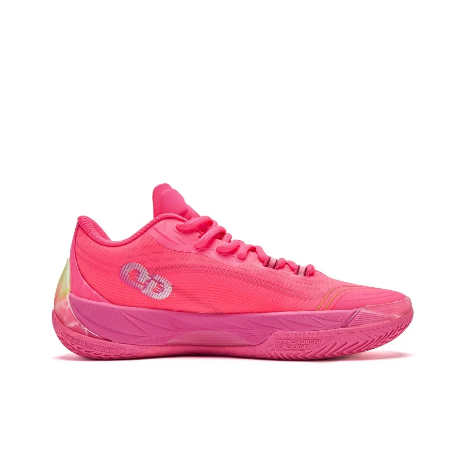 Qiaodan Fangs 3.0 ‘Neon Pink Flash Green’ - Image 3