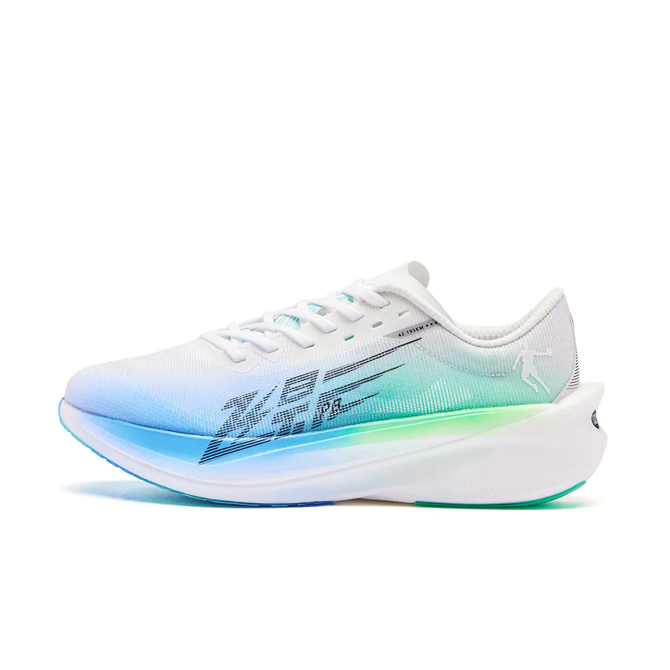 QIAODAN Feiying PB4.0 Running Shoes 'White Blue Green'