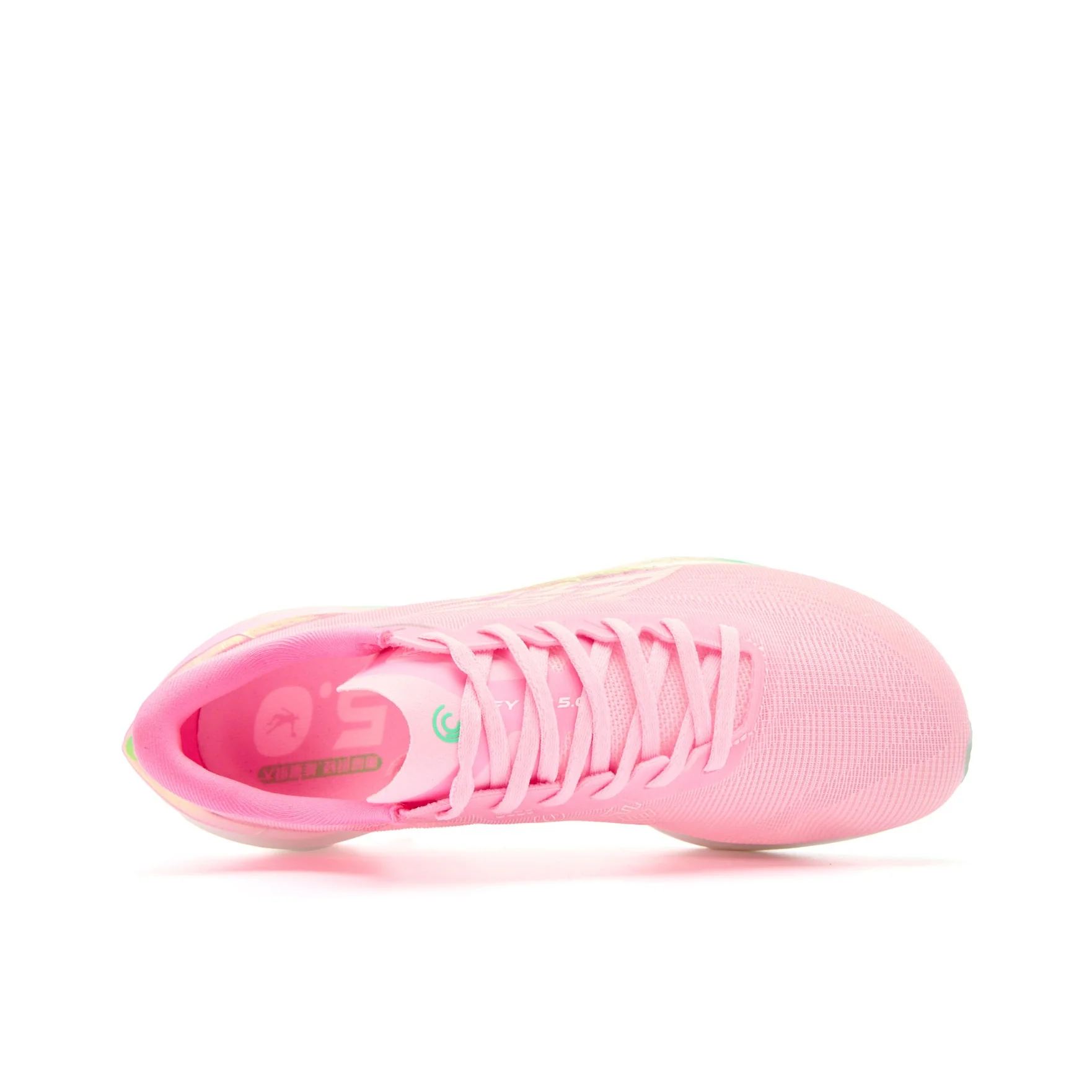 QIAODAN Feiying PB5.0 Running Shoes 'Cherry Blossom Pink Aurora Green'「Women」 - Image 4