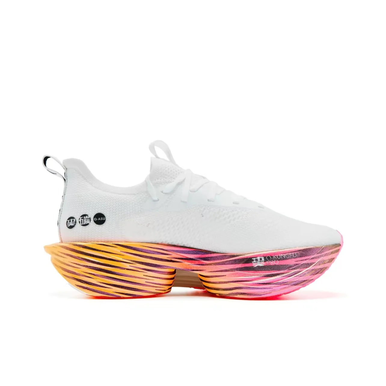 Qiaodan Feiying PLAID 1.5 ‘White Pink’ - Image 2