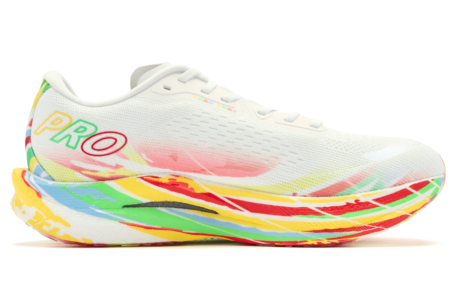 QIAODAN Wind-Running 2.0 PRO Running Shoes 'Jordan White E Commerce Red' - Image 3
