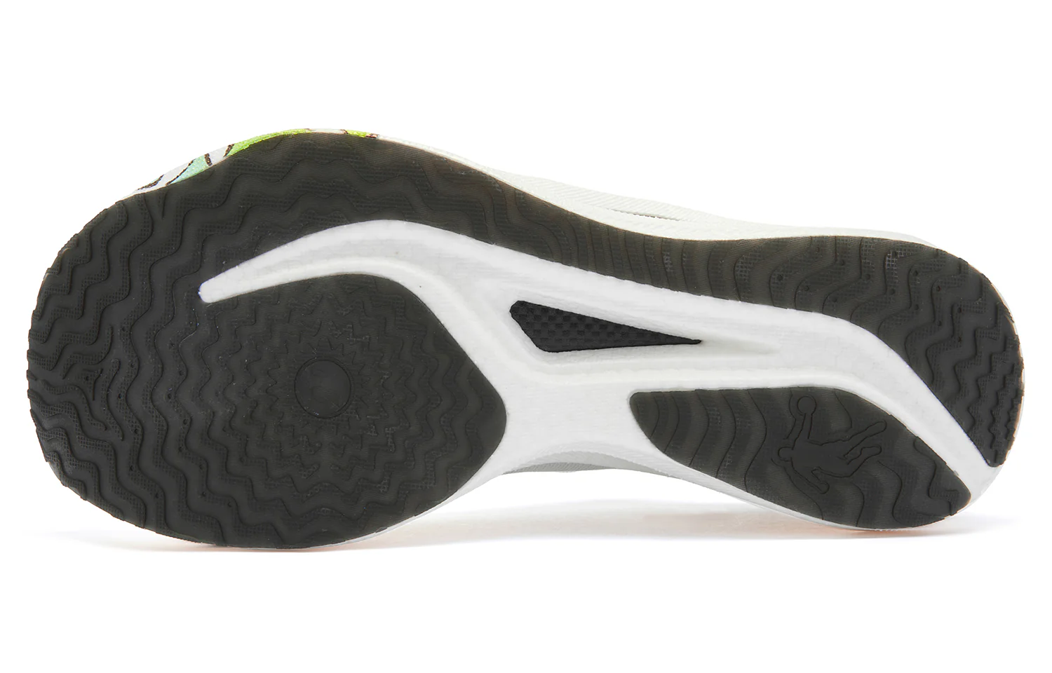 QIAODAN Wind-Running 2.0 PRO Running Shoes 'Jordan White Lime Green' - Image 5