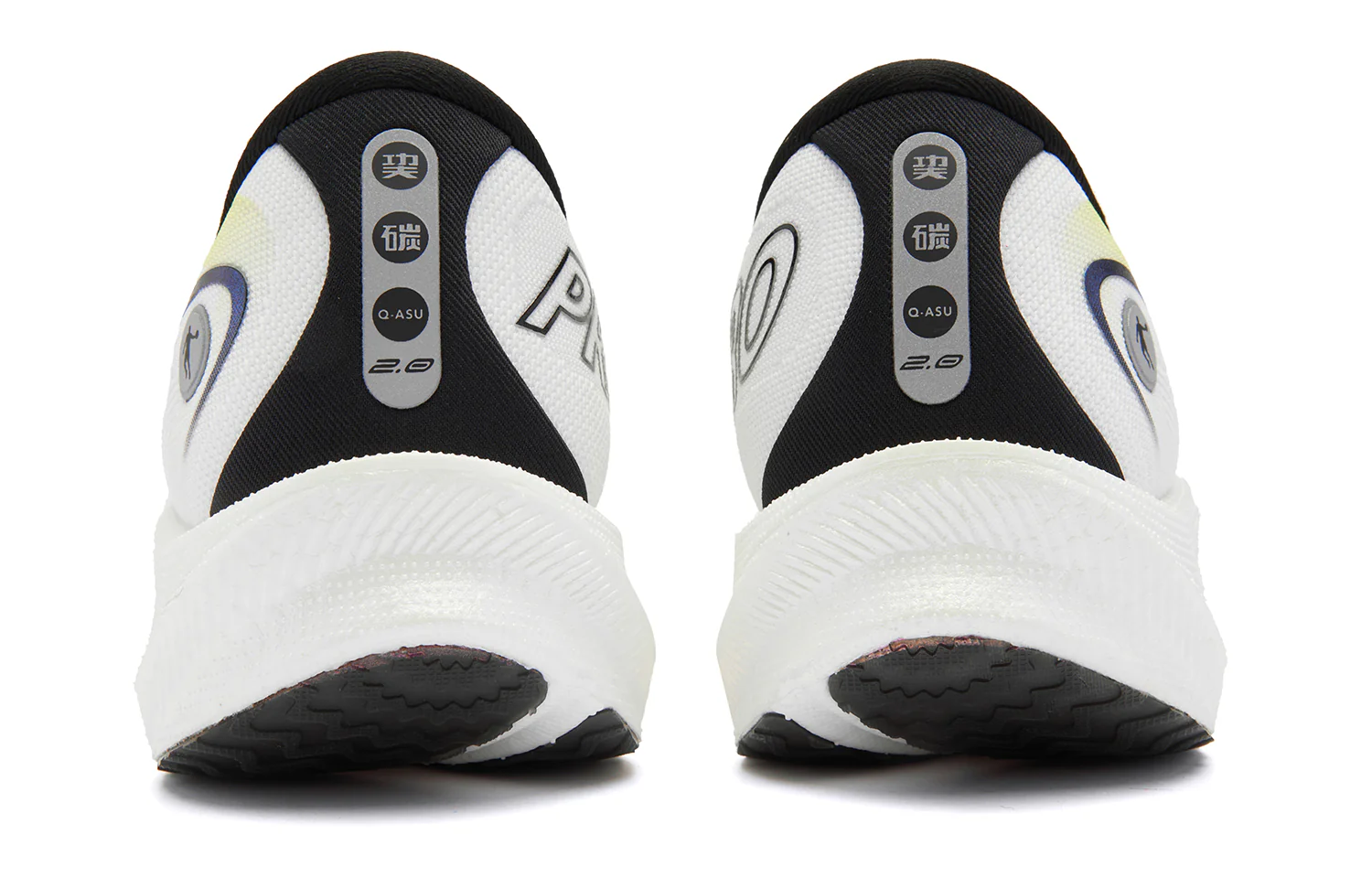 QIAODAN Wind-Running 2.0 PRO Running Shoes 'Jordan White Lime Green' - Image 6