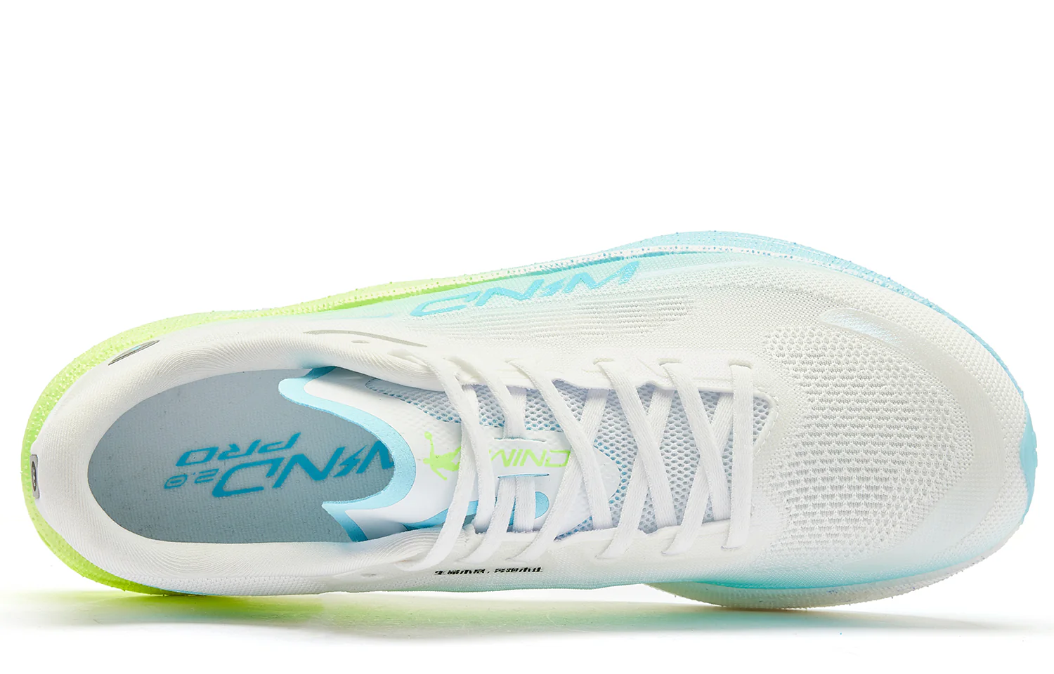 QIAODAN Wind-Running 2.0 PRO Running Shoes 'Jordan White Neon Yellow'「Women」 - Image 4