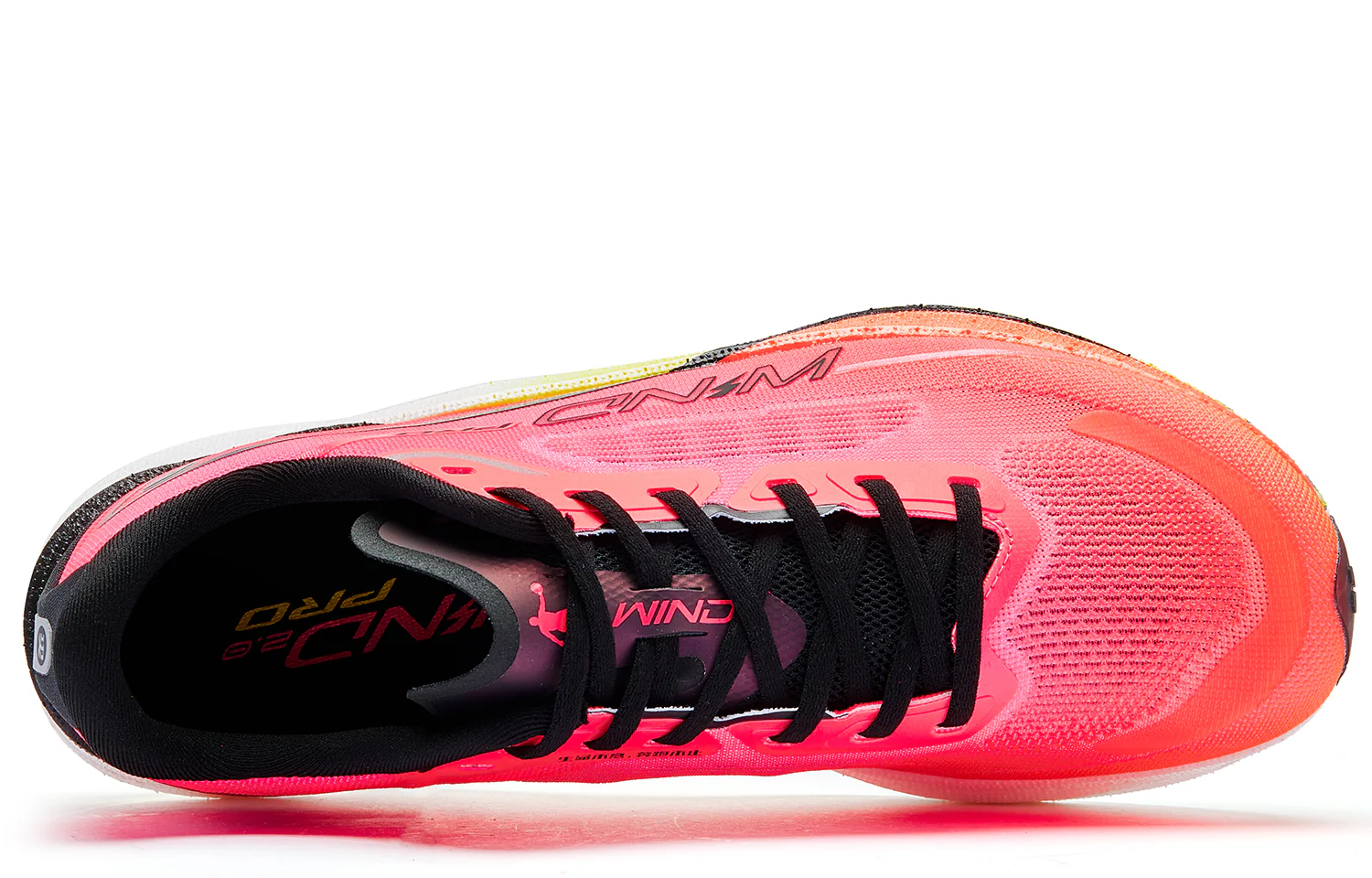 QIAODAN Wind-Running 2.0 PRO Running Shoes 'Pink Yellow'「Women」 - Image 4