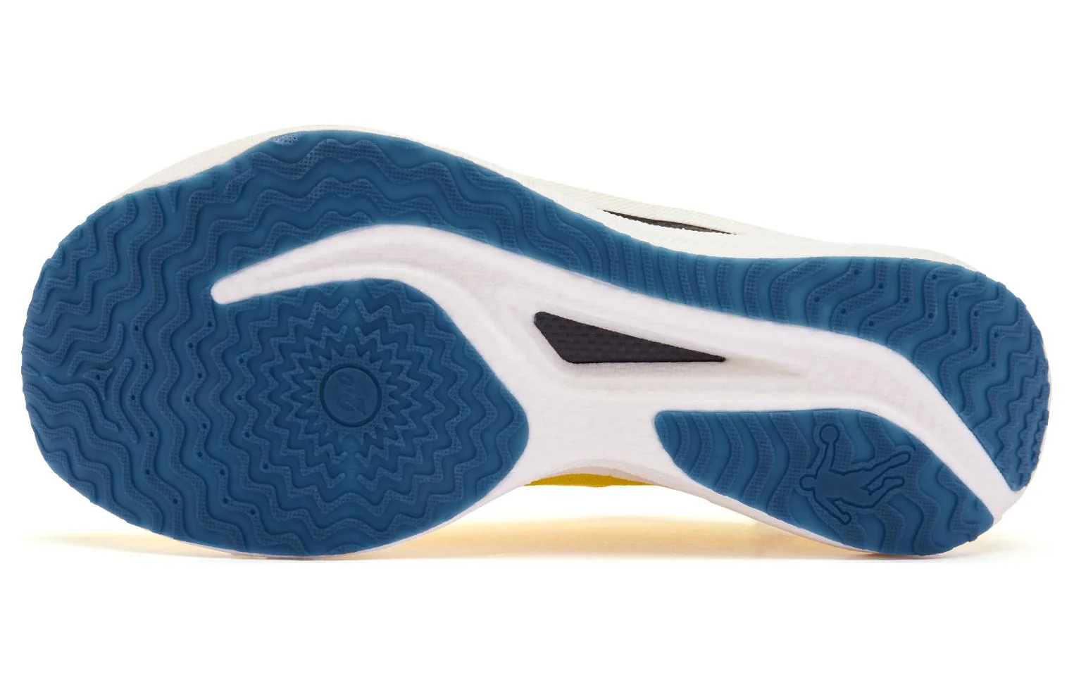 QIAODAN Wind-Running 2.0 PRO Running Shoes 'Sunlight Yellow Midnight Blue' - Image 5