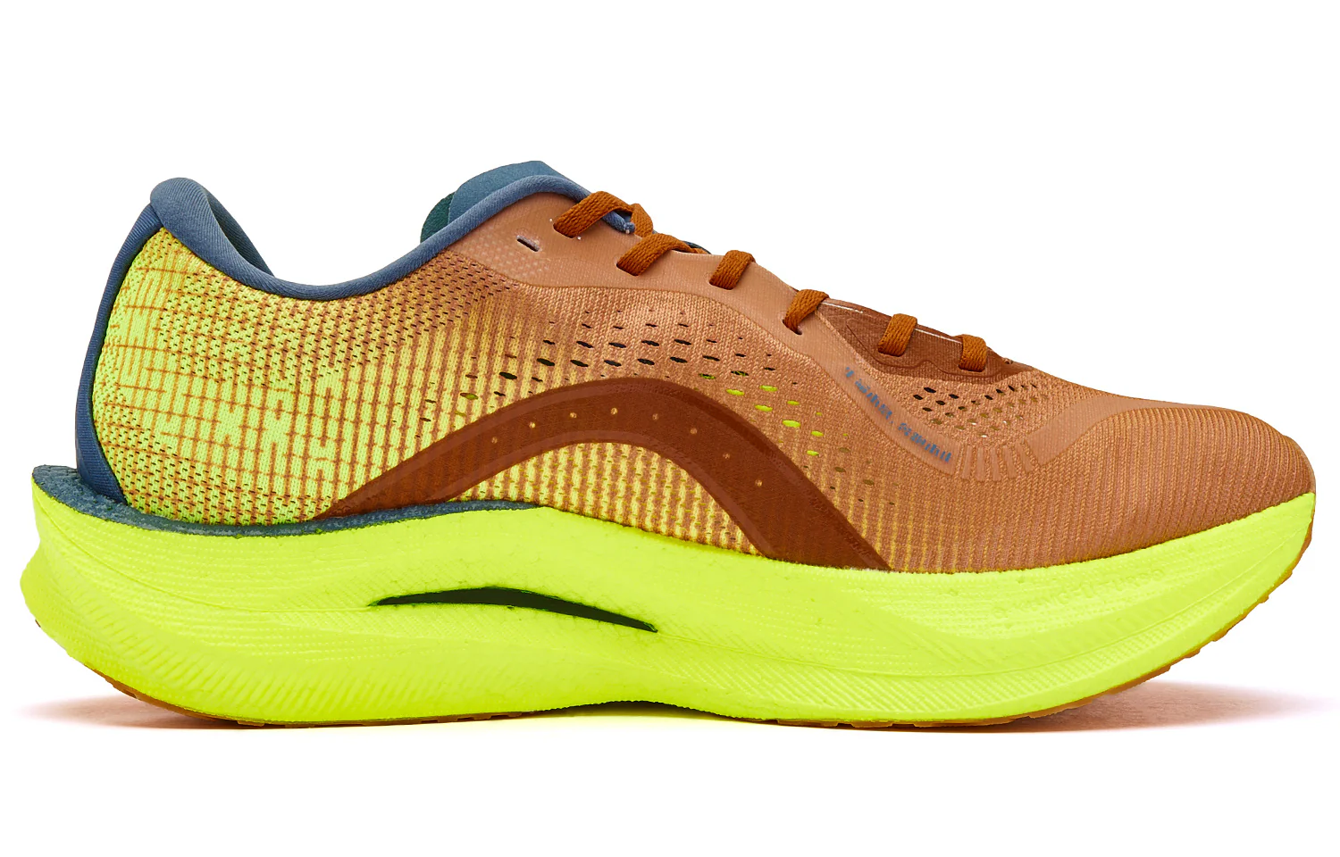 QIAODAN Wind-Running 2.0 Running Shoes 'Bright Yellow' - Image 2