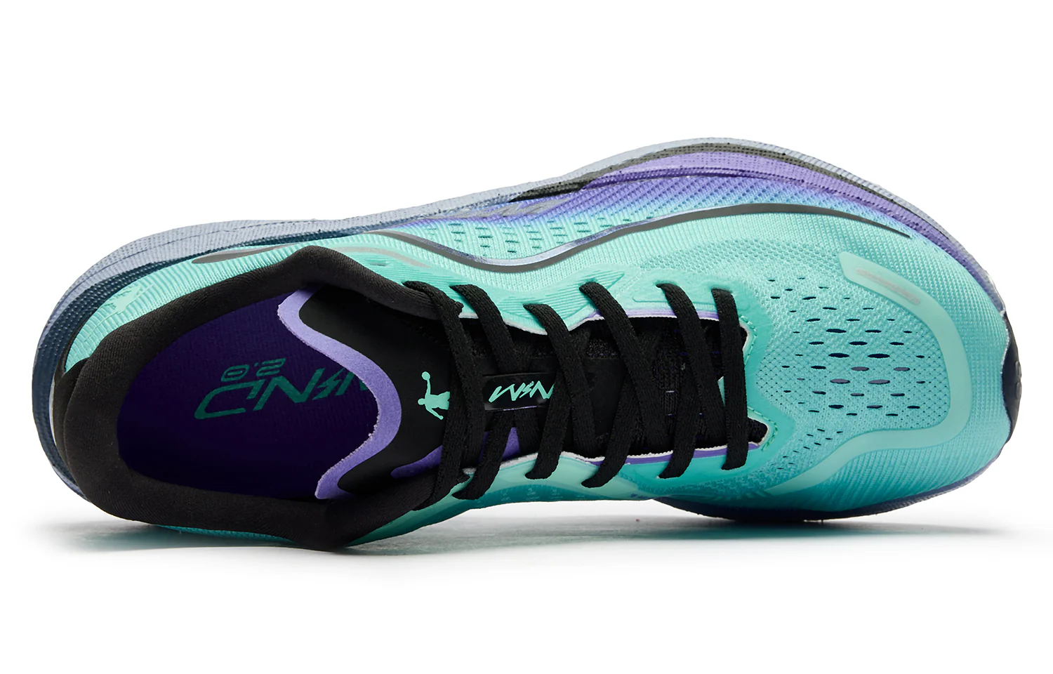QIAODAN Wind-Running 2.0 Running Shoes 'Cirrus Blue' - Image 4