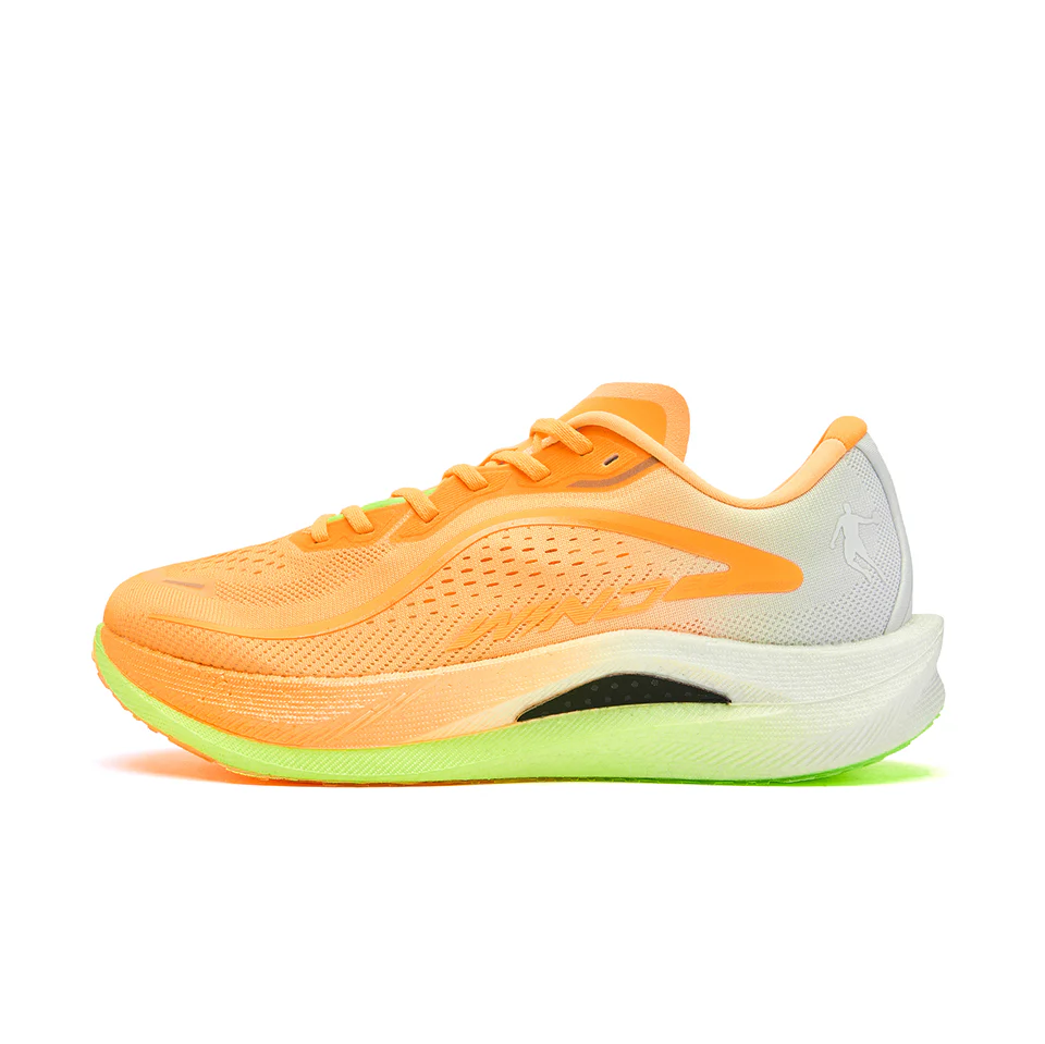 QIAODAN Wind-Running 2.0 Running Shoes 'Flying Shadow Orange Jelly Orange'「Women」