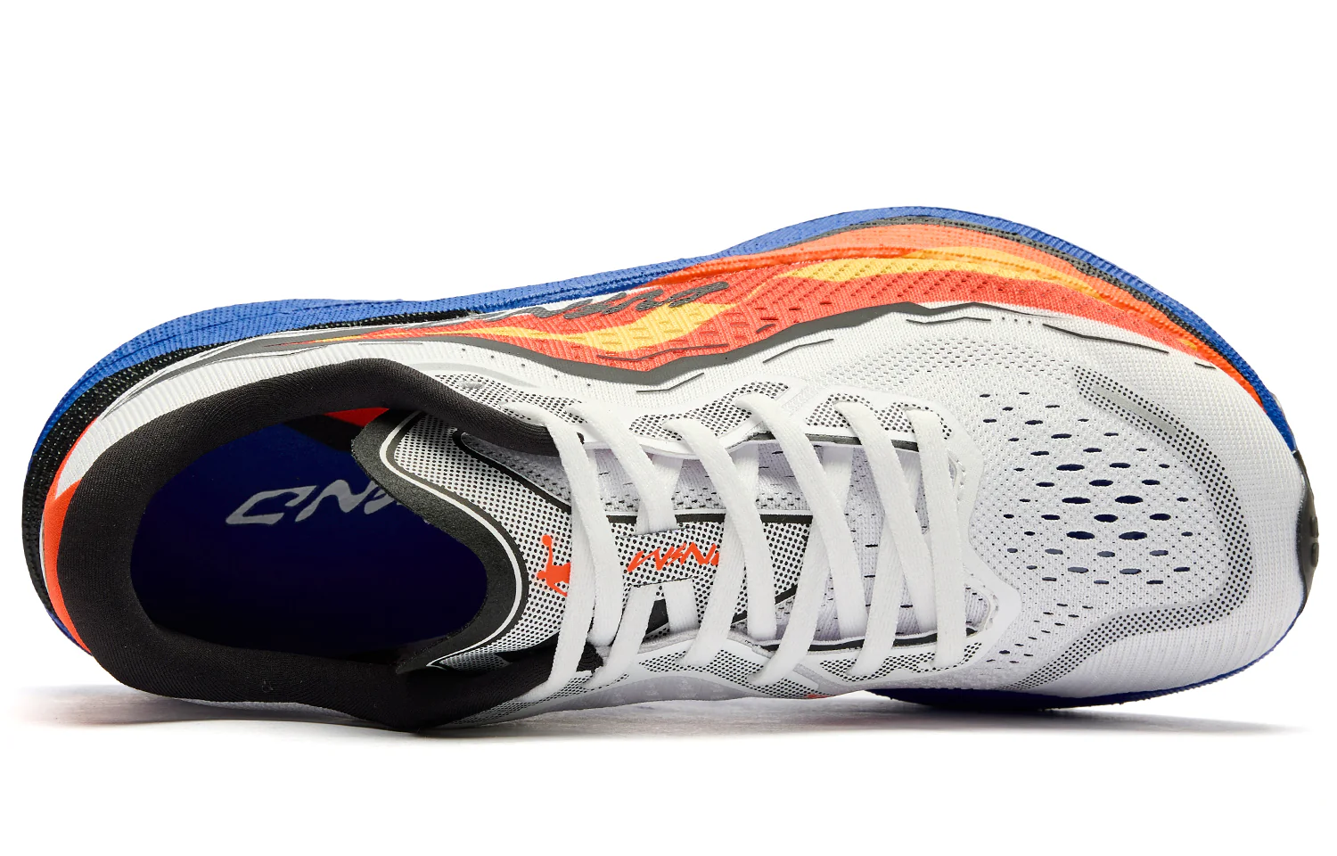 QIAODAN Wind-Running 2.0 Running Shoes 'Jordan White Dazzling Blue' - Image 4