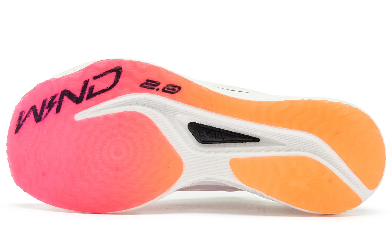QIAODAN Wind-Running 2.0 Running Shoes 'White Orange' - Image 5