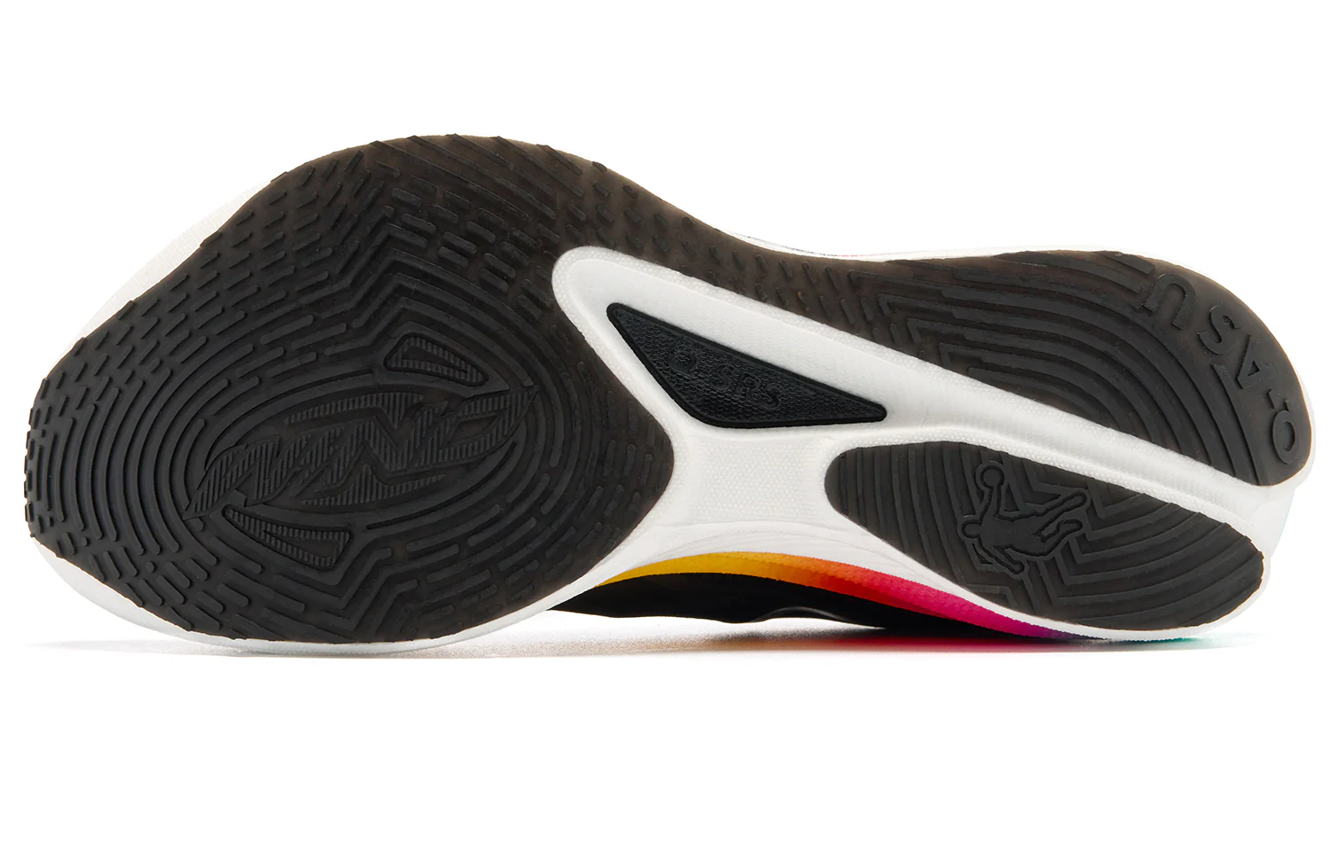 QIAODAN Wind-Running 3.0 Running Shoes 'Black White' - Image 6