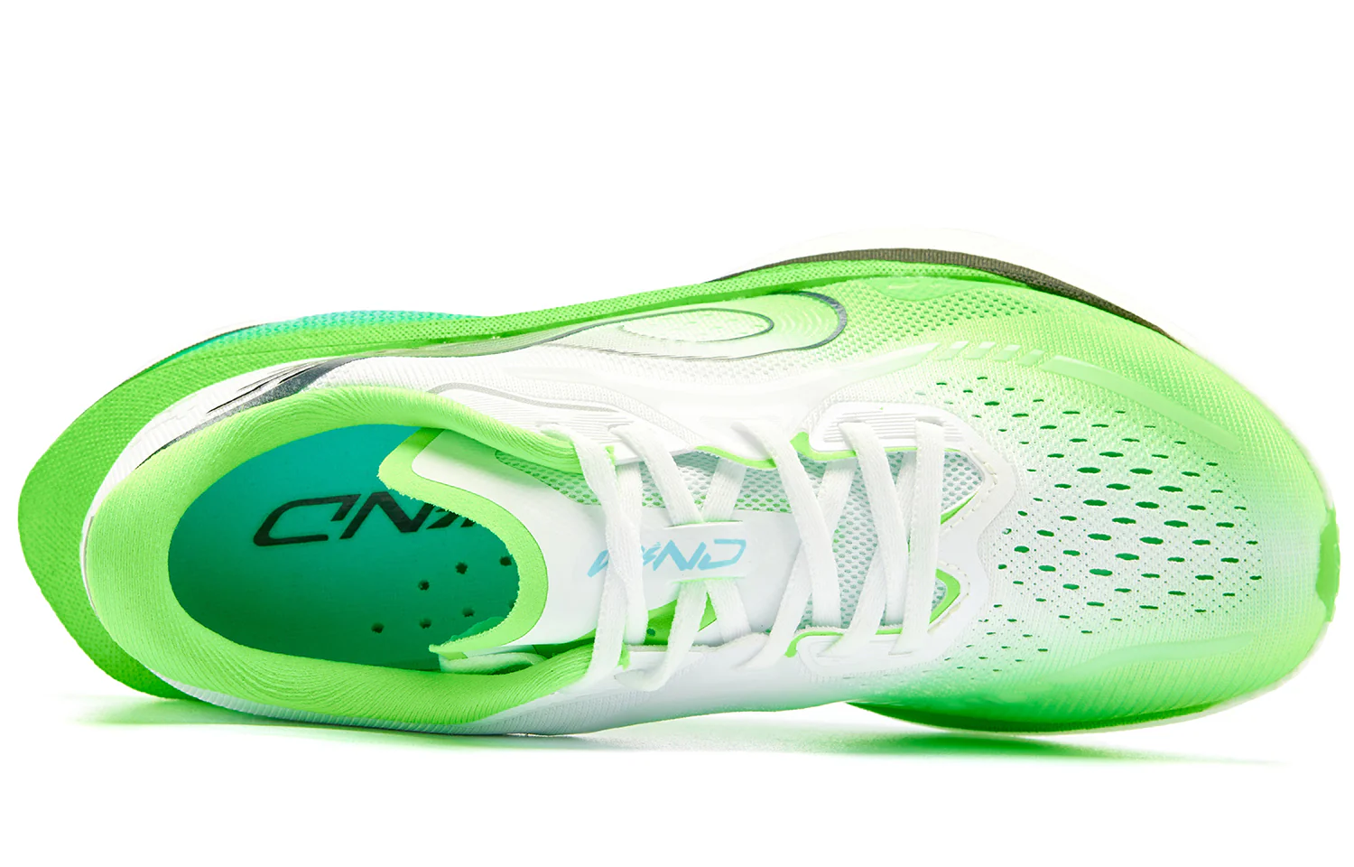QIAODAN Wind-Running 3.0 Running Shoes 'Jordan White Bright Green'「Women」 - Image 4