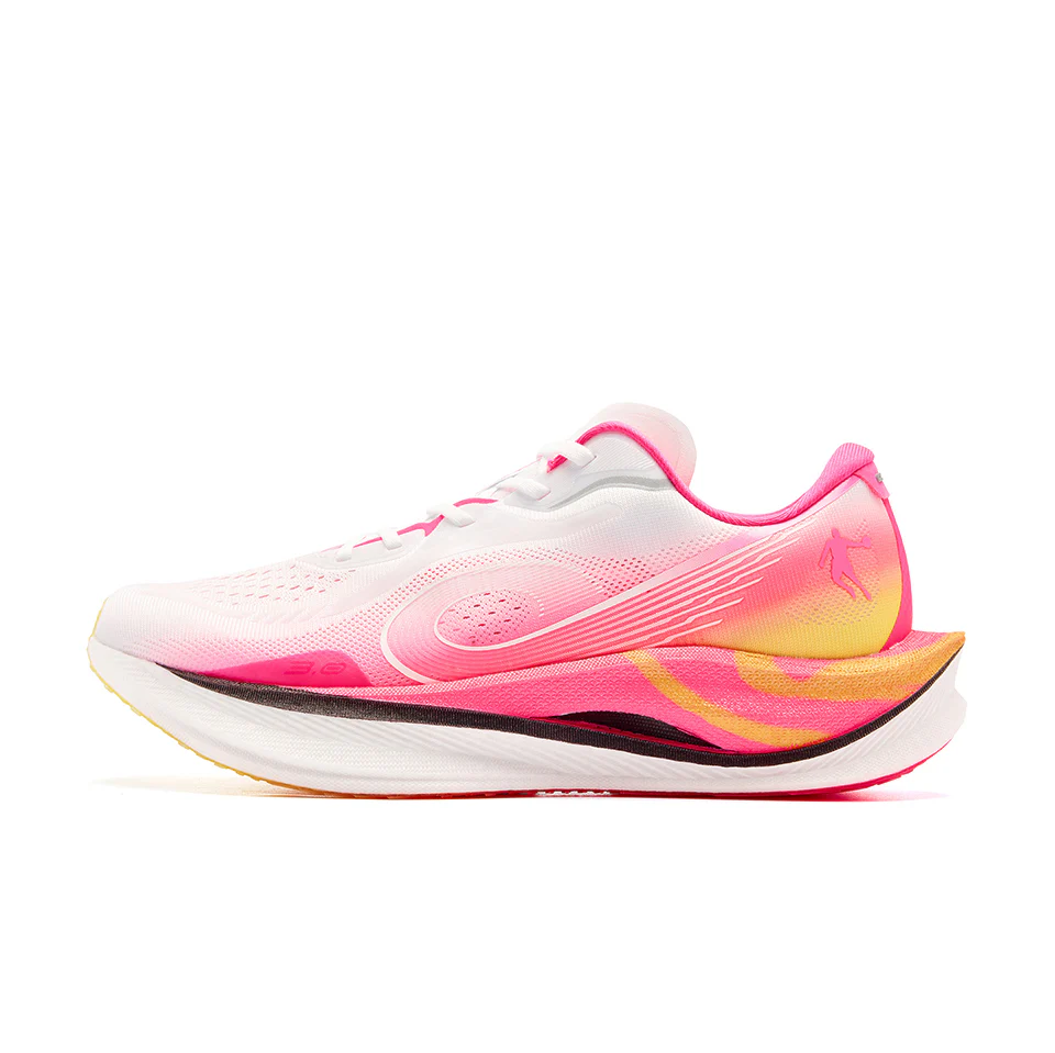 QIAODAN Wind-Running 3.0 Running Shoes 'Jordan White Neon Pink'「Women」