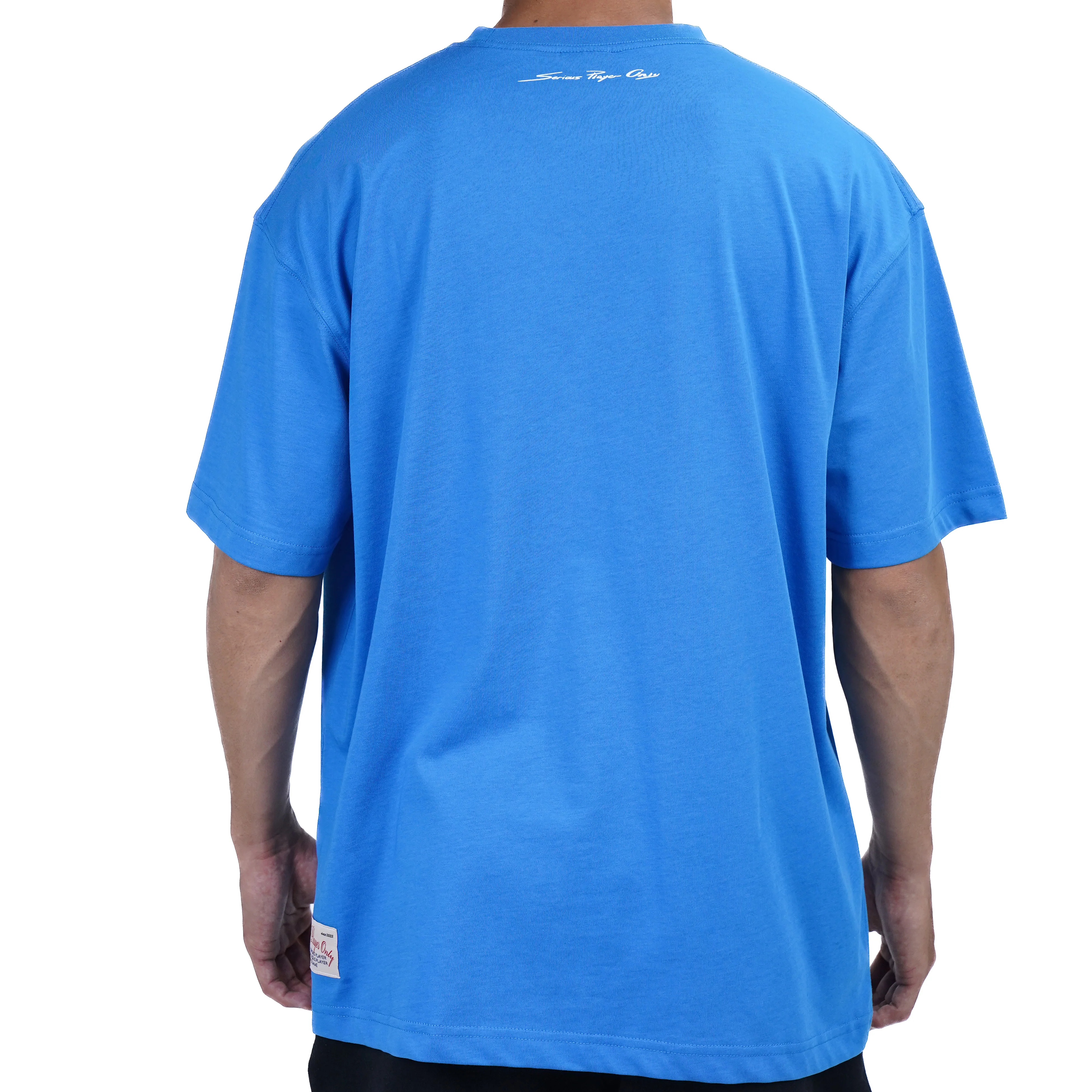 Serious Player Only Everyday Oversize Cut Short Sleeves Tee Kaizen Blue - Image 5