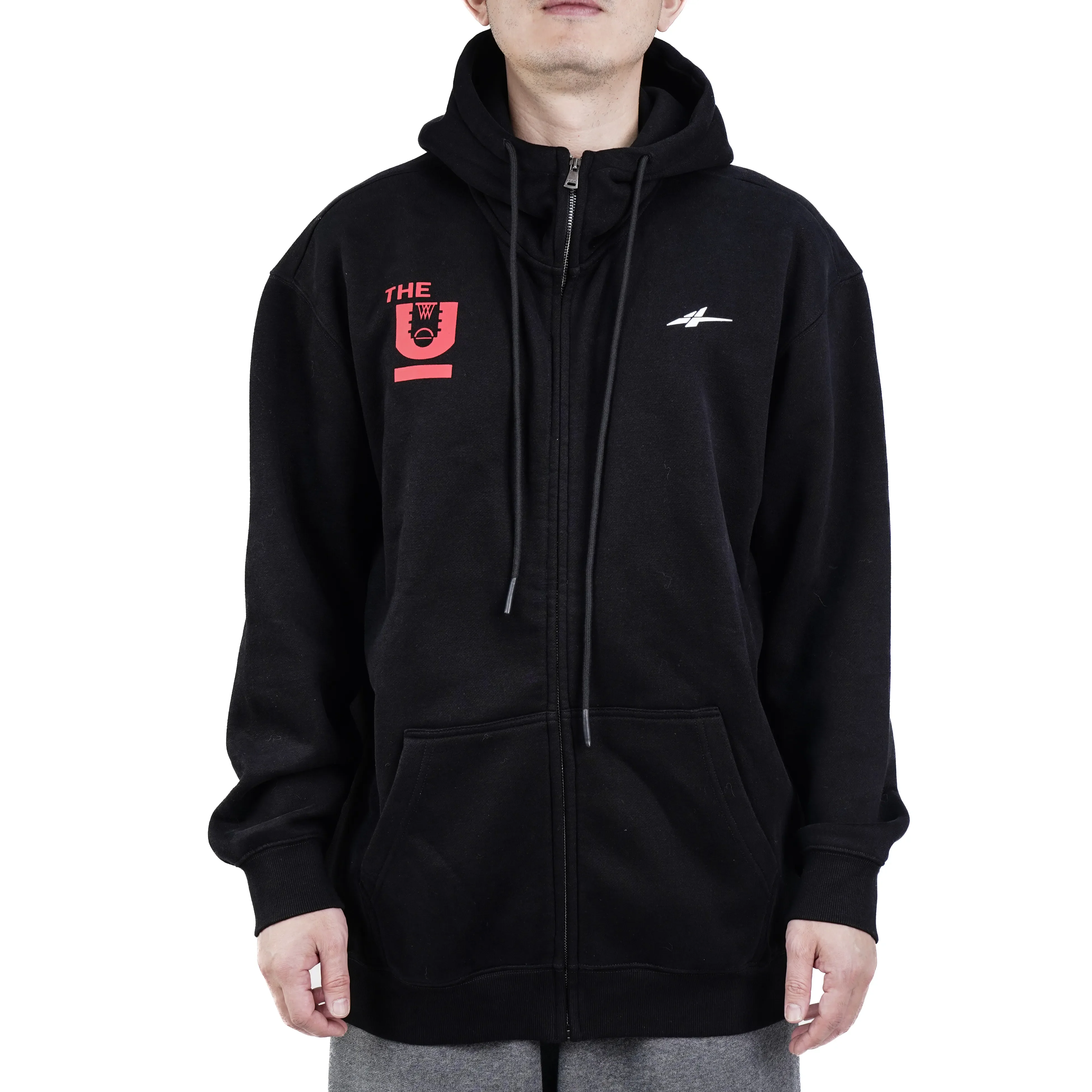 Serious Player Only x the U SPO Zip Up Hoodie Black - Image 3