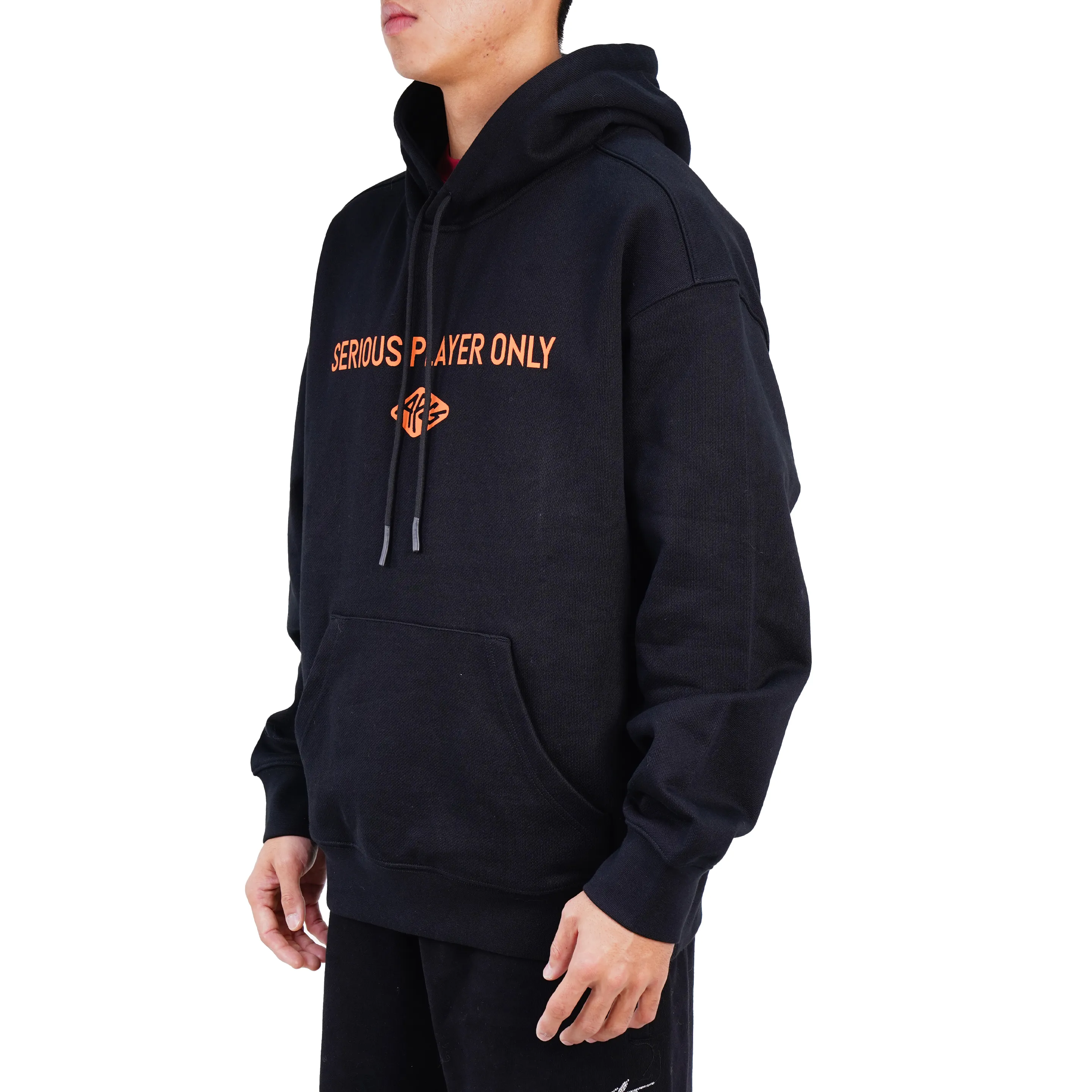 Serious Player Only x APG Pullover Hoodie Black - Image 4
