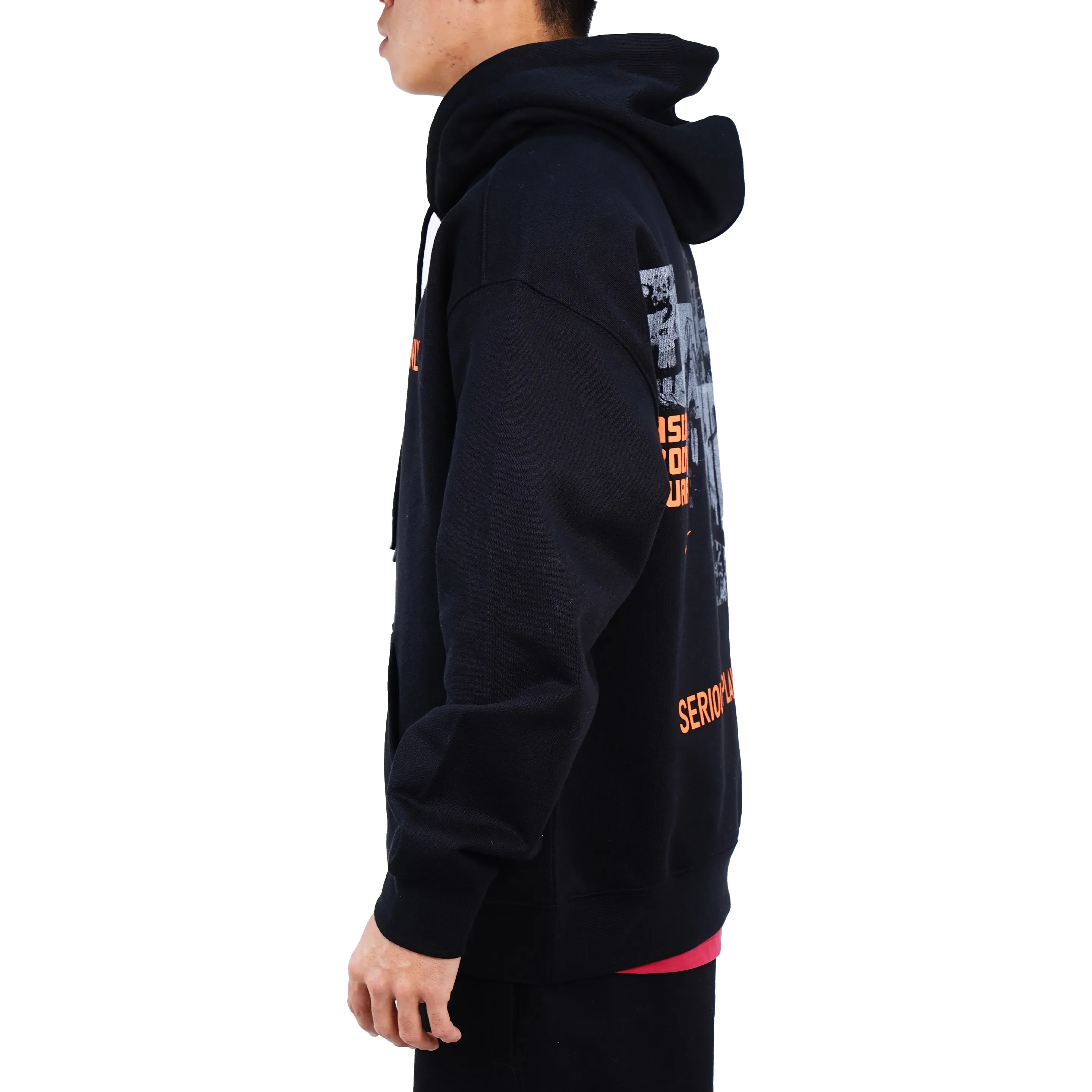 Serious Player Only x APG Pullover Hoodie Black - Image 5