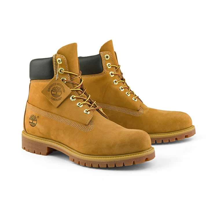 Timberland PREMIUM Water-Resistant Short Outdoor Boots High-Top Unisex Wheat - Image 4