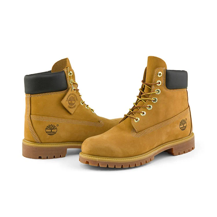 Timberland PREMIUM Water-Resistant Short Outdoor Boots High-Top Unisex Wheat - Image 5