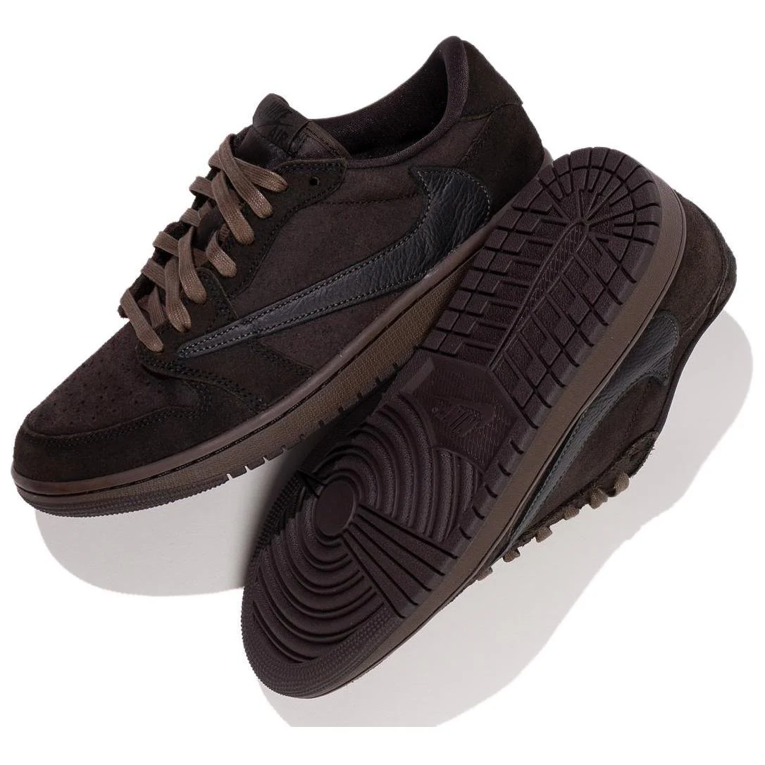 Travis Scott X Air Jordan 1 Low OG 'Velvet Brown' - Image 5