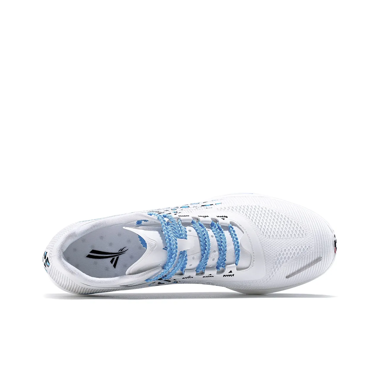 Volanti Rocket Air Cushion Spike Shoes 'Leopard Blue Diamond' - Image 4