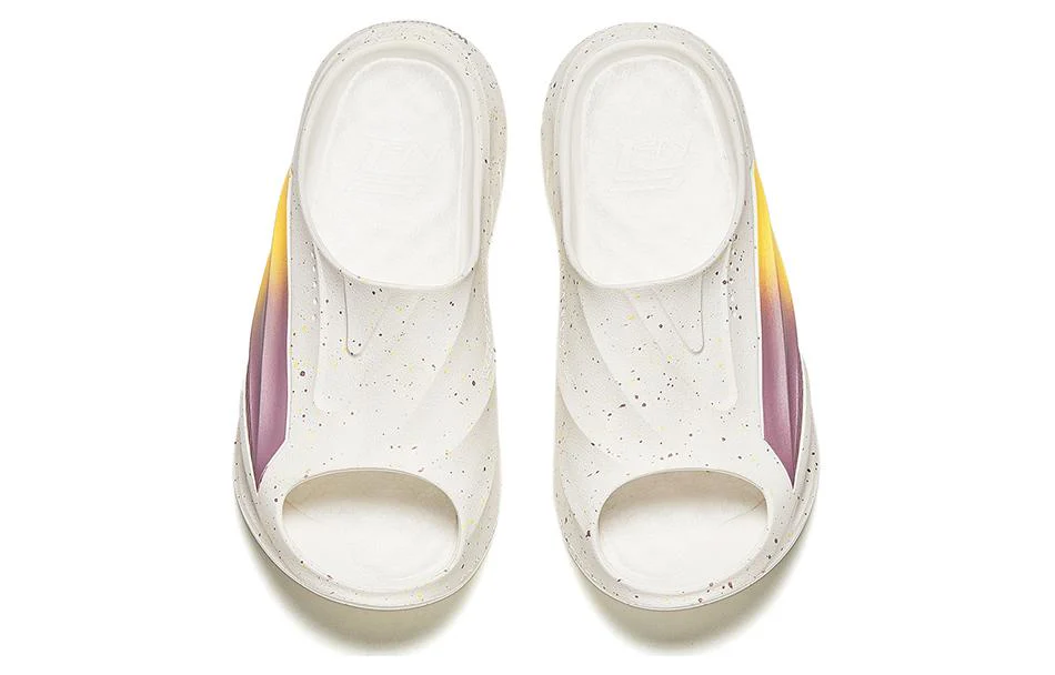 WASSUP x ANTA Slippers Nitrogen Bubble 'Beige Yellow' - Image 3