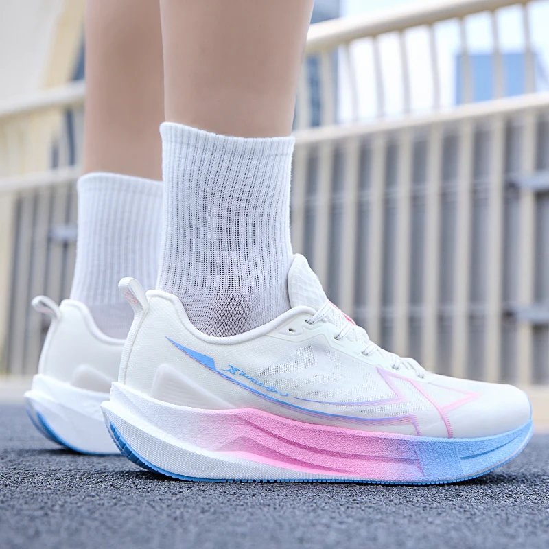 Xtep 2000km 5.0 Running Shoes 'Light White Blue' - Image 10